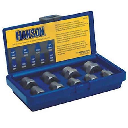 Bolt Extractor Set 9Pc 8Mm-19Mm W/3/8 Drive