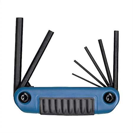 7-Piece Metric Ergo Fold Hex Key Set