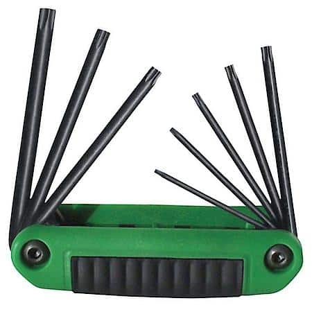 8-Piece Ergo Fold Torx Key Set