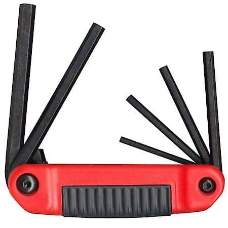 6-Piece Sae Ergo-Fold Hex Key Set