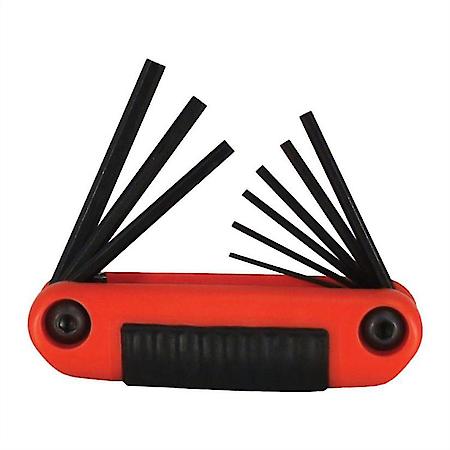 9-Piece Sae Ergo-Fold Hex Key Set