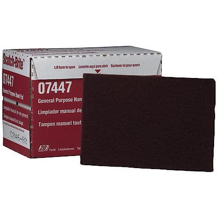 Scotch-Brite(Tm) General Purpose Hand Pad, 07447, 20 Pads Per Box 3 Boxes Pr Cs