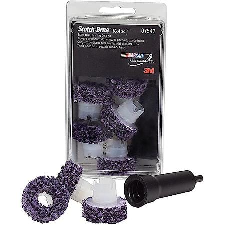 Scotch-Brite Roloc Brake Hub Cleaning Disc Kit
