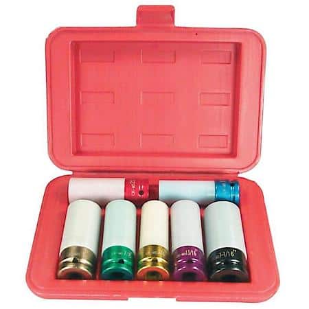 7Pc No Scratch Lug Nut Set