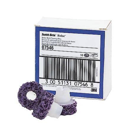 Scotch-Brite(TM) Roloc(TM) Brake Hub Clng Disc TR 07546, 1-1/2 in x 5/8 in S XCS