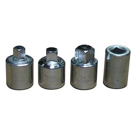 Soc Set Drain Plug 4Pc 1/2Dr