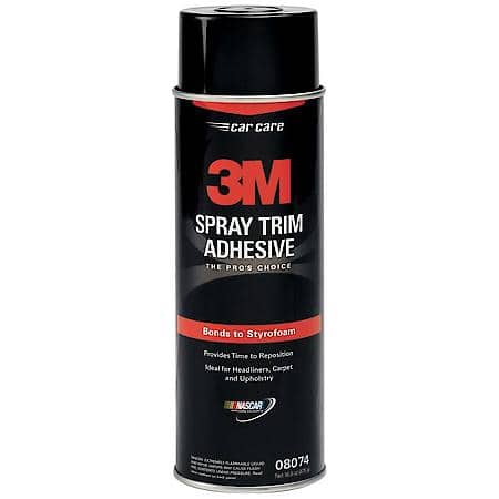 Spray Trim Adhesive, 08074, 16.8 oz Net Wt