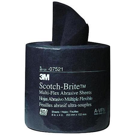 Sheet Rolls Abrasive General Purpose Maroon\Purple