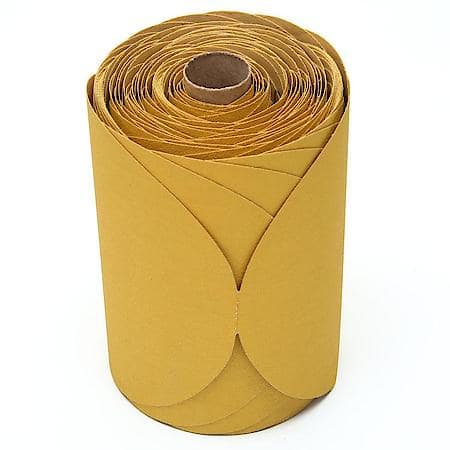 Stikit Gold Disc Rl, 01441, 6 In, P120A, 125 Dscs Pr Rl, 10 Rls Pr Cs (Sold by each)