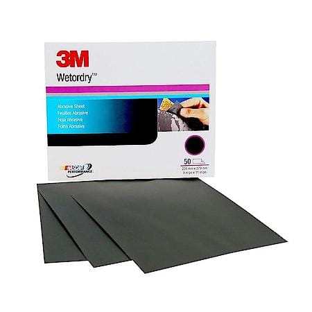 3M(Tm) Wetordry(Tm) Abrasive Sheet, 02034, 1000, 9 In X 11 In