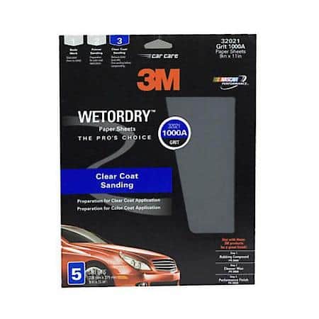 Imperial Wetordry 9" x 11" Sheet - 5 Sheets per Pack