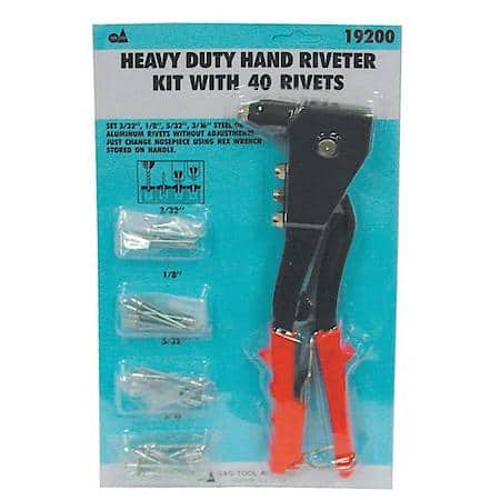 Hd Hand Rivet Kit W/40 Rive