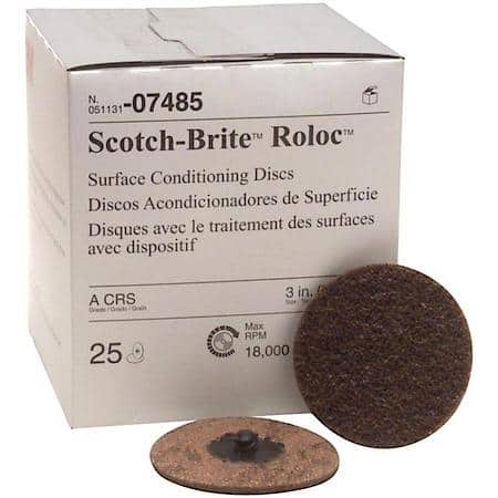 Disc Roloc 3 Cs 25/Bg Brown