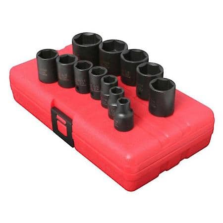 Socket Set Impact 3/8In. Drive 12 Pc Std Sae