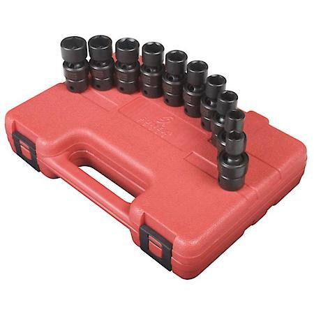 10-Piece 3/8 In. Drive Standard Metri