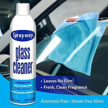 Glass Cleaner - The most versatile glass cleaner available, 19 oz Can