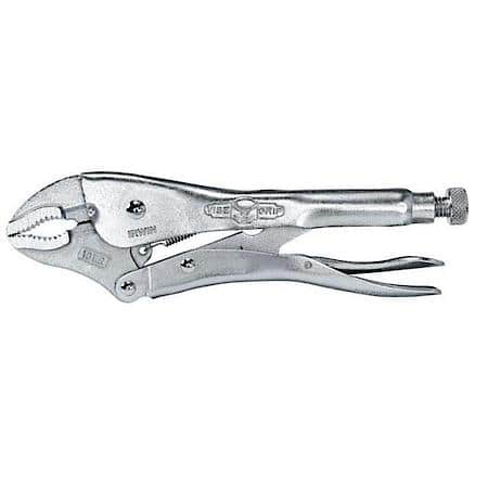 7 Inch Curved Jaw with Wire Cutter Locking Pliers