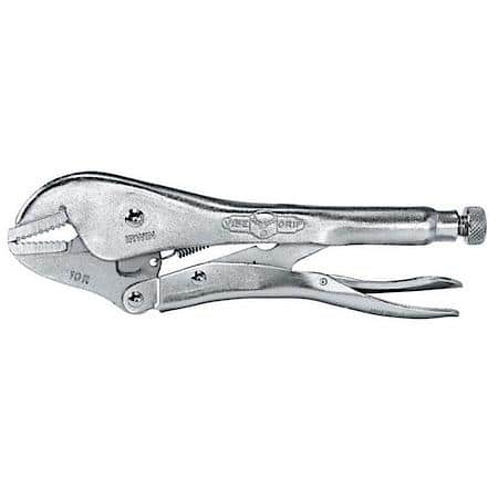Pliers Locking Straight Jaw 10 In. Adj 0 To 1 5/8