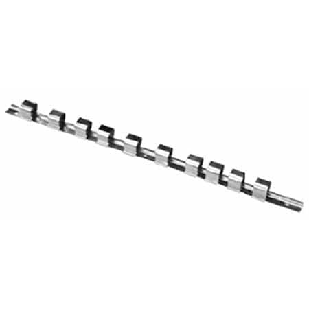 RAIL W/CLIPS 3/4