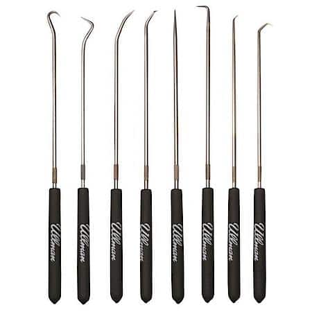 9-3/4 Long 8 Piece Hook Pick Set