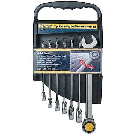 7-Pc Ratcheting Metric Combination W