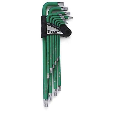 13Pc Xtra Long Arm Torx Key Set-Tamper Proof
