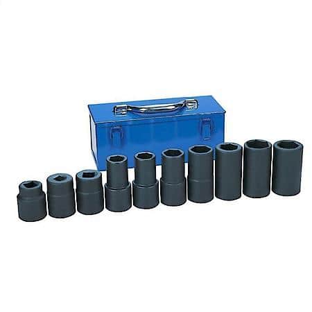 5 Spline 10 Piece Sae/Metric Truck Set