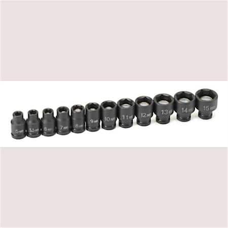 1/4Dr 12Pc Metr Mag