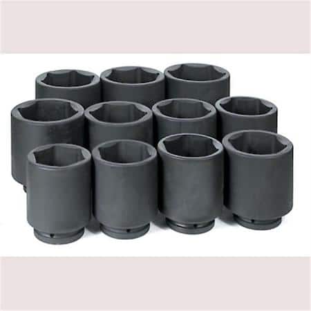 1 Dr. 11 Piece Deep Fractional Set 3-1/8,  4-1/2