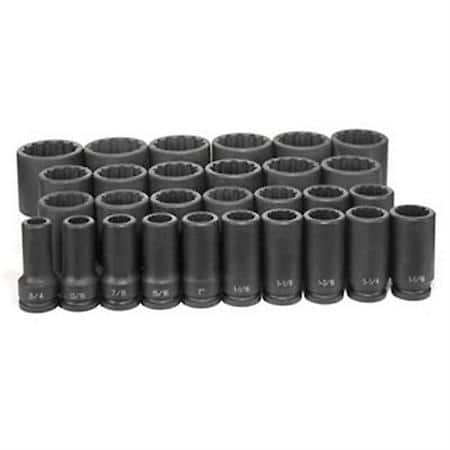 3/4 Dr. 12 Pt. 29 Piece Deep Fract. Master Set