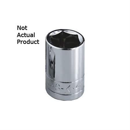 1/4" Drive 6 Point Standard Fractional Socket, 5/8"