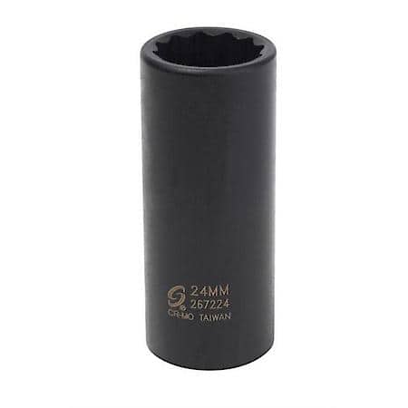 1/2 In. Drive 12-Point 24 Mm Deep Imp