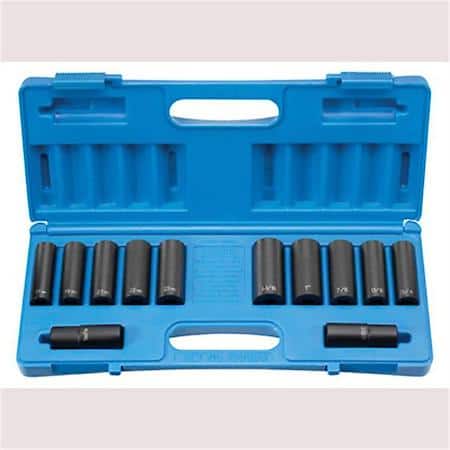 1/2 Dr 12 Pc Extra-Thin Wall Set