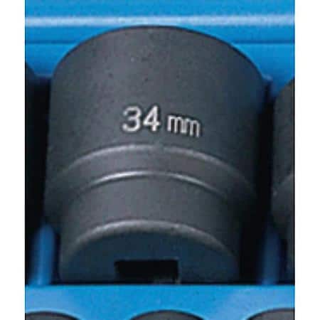 Soc 34Mm 1/2D Imp Hex Blk