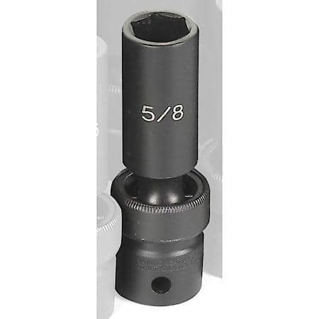 Soc 5/8 1/2D Imp Univ 6Pt Dp Blk