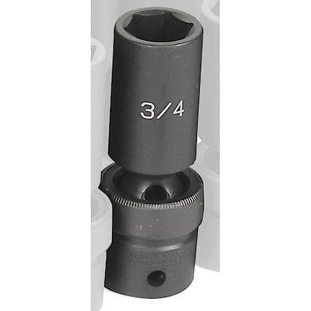 Soc 3/4 1/2D Imp Univ 6Pt Dp Blk