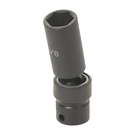 Soc 7/16 3/8D Imp Univ 6Pt Dp Blk