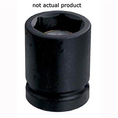 Soc 15Mm 3/8D Imp Mag 6Pt Blk