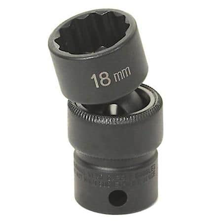 Soc 7/16 3/8D Imp Univ 12Pt Blk