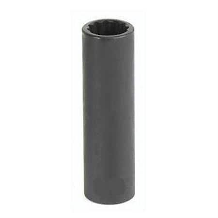Soc 11/16 3/8D Imp 12Pt Dp Blk