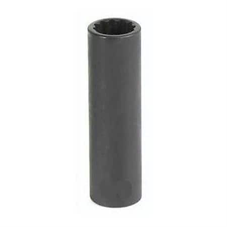 Soc 9/16 3/8D Imp 12Pt Dp Blk
