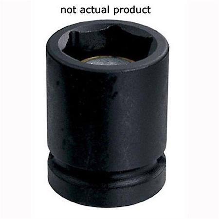 Soc 17Mm 3/8D Imp Mag 6Pt Blk