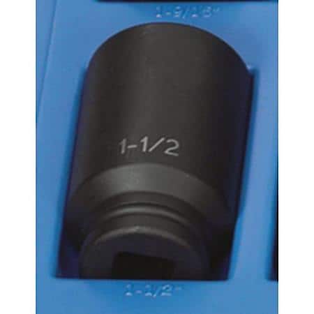 Socket 1-1/2 3/4" Drive Impact 6 Point Deep