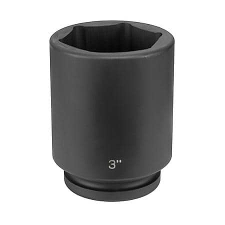 Soc 3-1/8 1D Imp 6Pt Dp Blk