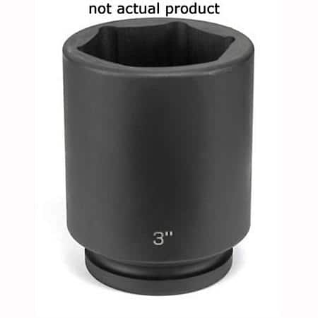 Soc 1-7/16 1D Imp 6Pt Dp Blk