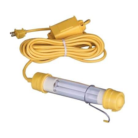 Stubby LED on 25 Foot Cord with Yellow End Caps