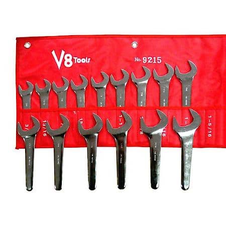 Service Wrench Set 3/4 Thru 1-5/8 15Pc