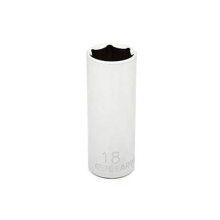 3/8" Drive 6 Point Deep Metric Socket 18mm