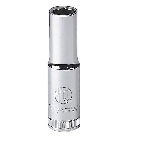 3/8" Drive 6 Point Deep Metric Socket 10mm