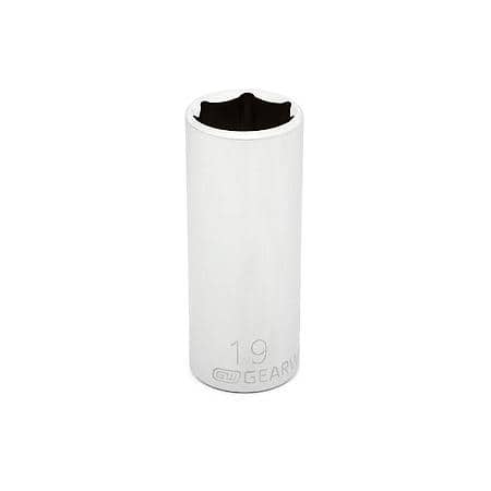 3/8" Drive 6 Point Deep Metric Socket 19mm